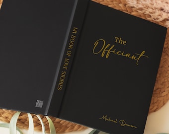 Personalized Officiant Journal Hardcover, Wedding Officiant Book, Wedding Officiant Journal, Officiant Proposal Gift, Will Your Marry Us