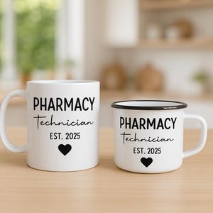 Personalisierte Apothekentechniker Tasse, Apothekenwoche Geschenk, Apothekentechniker Geschenke, personalisierte ApothekenStudenten Tasse, individuelle Apothekentasse