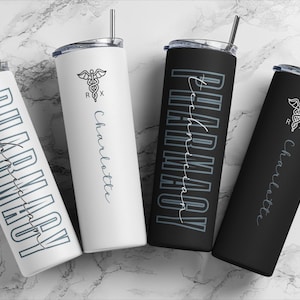Personalized Pharmacy Technician Tumbler, Pharmacy Tech Gift Personalized, Pharmacy Graduation Gifts, Pharmacy Technician Gift