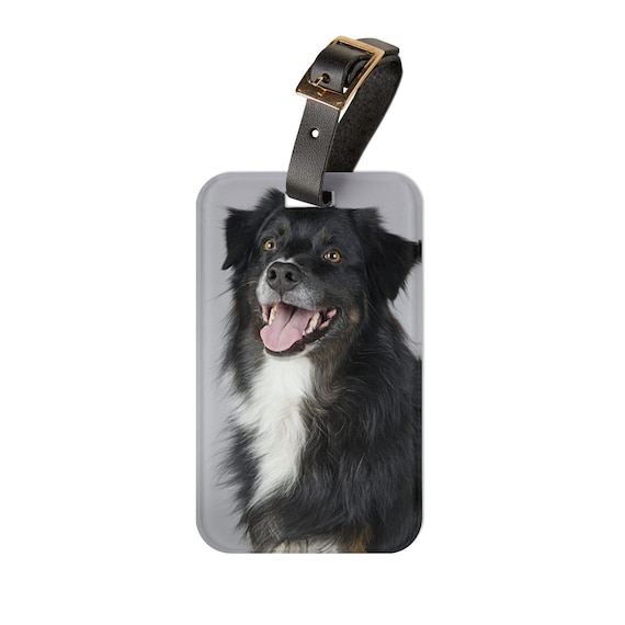 Personalized Pet Luggage Tag - Dog Travel Accessory, Gift for Pet Owners, Dog Lover's Essentials, Unique Travel Labels