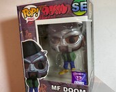 Custom Funko Pop MF DOOM ad Icons vinyl figure Rap Artist Icon musician dr doom fantastic four