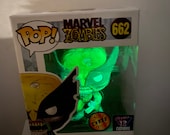 Custom Funko Pop Vinyl figure Glow in the Dark chase Wolverine x-men marvel zombies