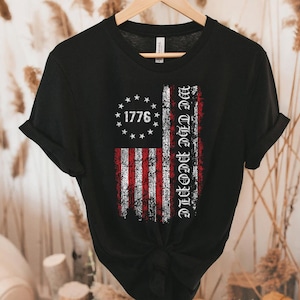 We The People Shirt, Vaterländisches USA-Flaggen-T-Shirt für Männer und Frauen, Vintage 1776-T-Shirt, Amerikanisches Geschichts-Shirt, Labor Day Outfit-Idee