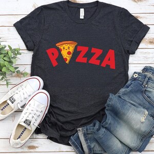 Funny Pizza Slice T-Shirt, Food Lover Shirt, Foodie T-Shirt, Fast Food Tee, Pizza Lover Shirt, Pizza Graphic Tee, Gift for Foodies