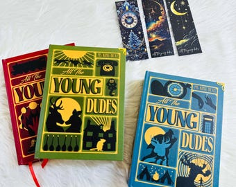 ALL The Young Dudes Bücher Set - 3 Bände A5 Hardcover Edition | Handmade Rebound Sammler Bücher | Lesergeschenk