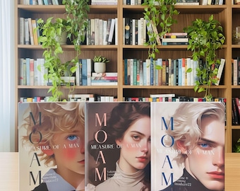 Measure of a Man – Fanmade Hardcover Book Set | Deluxe 3-Volume Collector Edition | Handmade Rebound Books