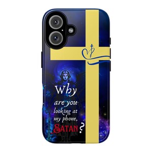 Funny Christian Phone Case - iPhone, Google Pixel, Samsung Galaxy, Religious Cross Mobile Cover | PC0014