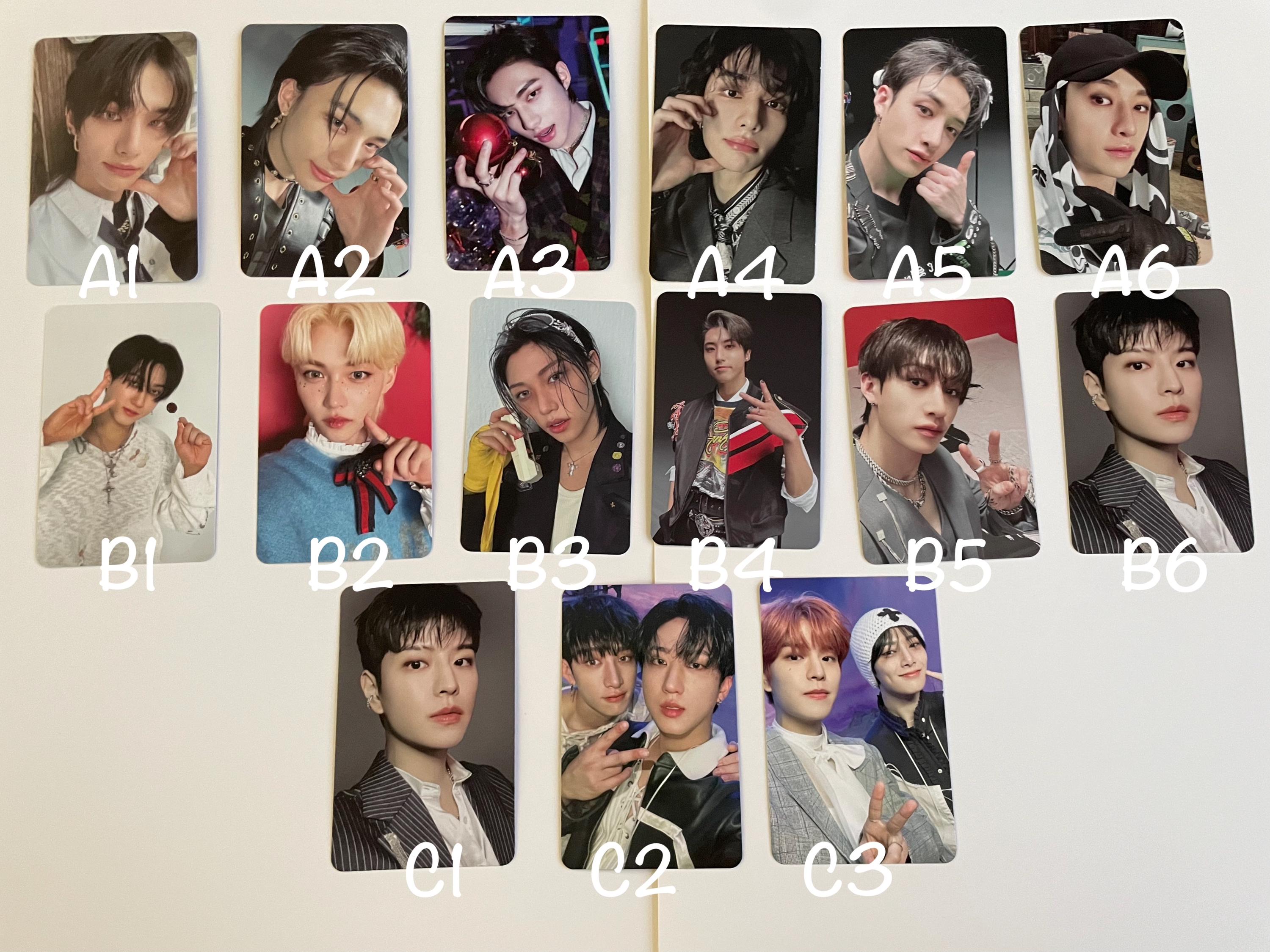 Stray Kids Official Photocard Christmas Evel - Etsy