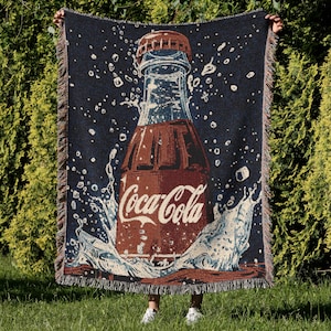 Coca Cola Blanket - Etsy