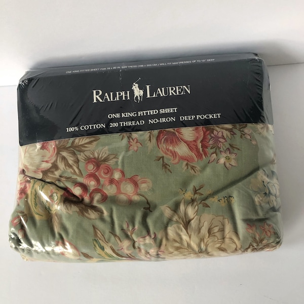 Ralph Lauren King Bedding Etsy