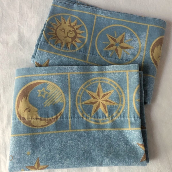 90s Sun Moon Bedding Etsy Australia