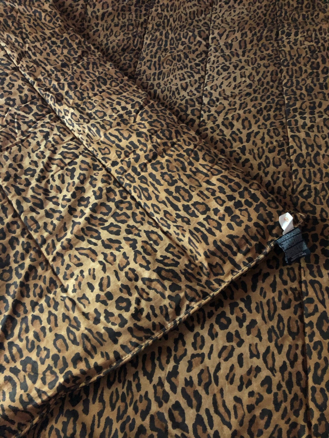 RALPH LAUREN Aragon LEOPARD Print Twin Comforter Blue Label Etsy