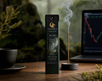 Innerbillion No. 06 Zenith Grove Bastoncini di incenso naturale – Rituale di concentrazione zen nella foresta