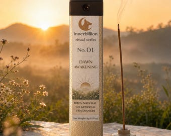 Innerbillion No. 01 Bastoncini di incenso naturale "Alba del risveglio" – Rituale mattutino di chiarezza zen