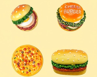 Koelkastmagneten met voedselthema – Speels keukendecor