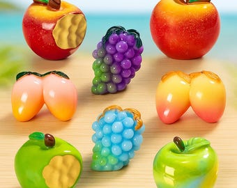 3D Fruit Refrigerator Magnets – Playful Kitchen Decor