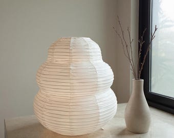 Zen Paper Lamp – Calming Ambient Light for Relaxation & Mindful Living