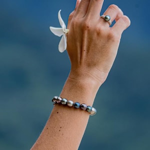 Made-To-Order Black Pearl Bracelet *INITIAL CONSULTATION* -- 100% Natural, Authentic Tahitian Black Pearls -- Handmade jewelry gift for her