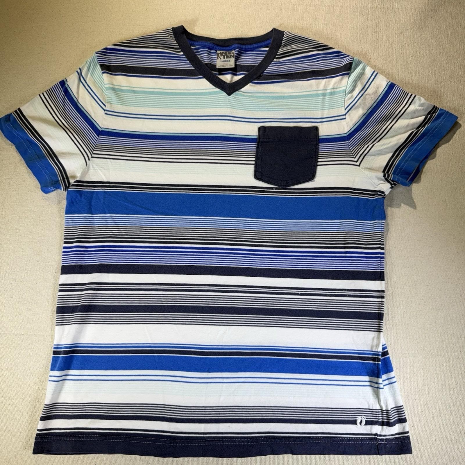 Vintage Hang Ten Striped Tee Shirt - Etsy