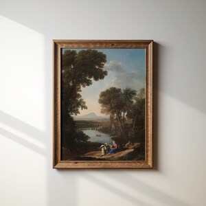 Rest on the Flight into Egypt | Framed | Multiple Sizes