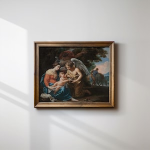 Rest on the Flight into Egypt | Framed | Multiple Sizes