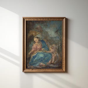Rest on the Flight into Egypt | Framed | Multiple Sizes