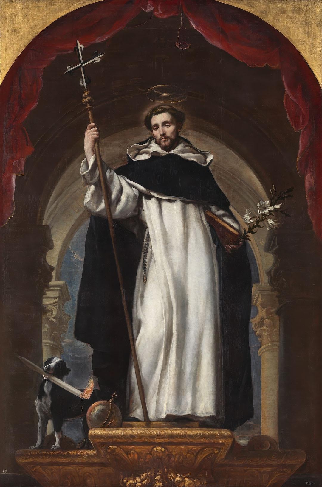 Saint Dominic | Sacred Art Print | Multiple Sizes | Spanish Baroque ...
