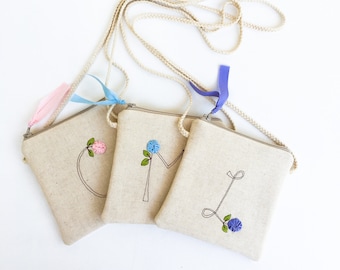 Girl Gift Ideas, Monogram Crossbody Bag for Girls, Crossbody Purse, Cute Crossbody Bag, Teen Christmas Gift