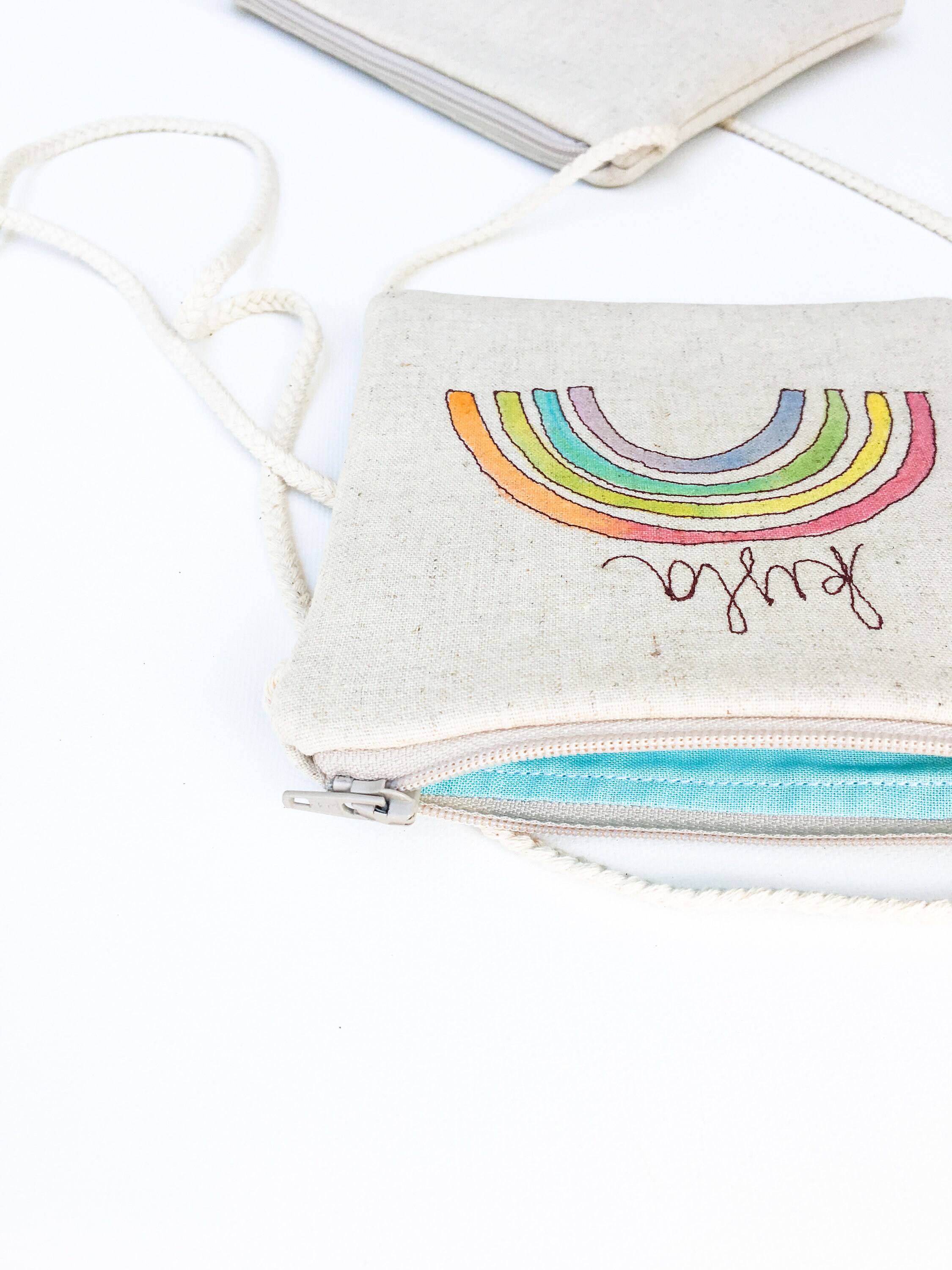 Girls hotsell rainbow purse