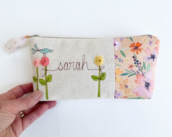 New Mom to Be Gift, Baby Shower Gift for New Mom, Hidden Message Gift, Unique Gift for New Mom from Mom, Personalized Cosmetic Bag