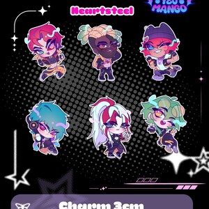 Heartsteel phone charm keychain