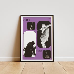 Dark Souls Poster | Video game poster | Gaming Posters | Digital Posters | Gaming Print Poster | Gamer Gift | Gaming wall art | Elden Ring