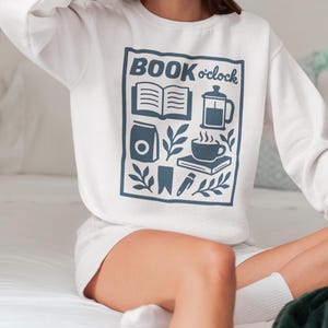 Literary Quote Sweatshirt - Cozy Jumper for Book Lovers, Reading Enthusiast Gift, Bookworm Chic
