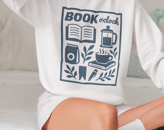Sudadera con cita literaria: un jersey acogedor para amantes de la lectura, ideal para los amantes de los libros y el estilo de los ratones de biblioteca.