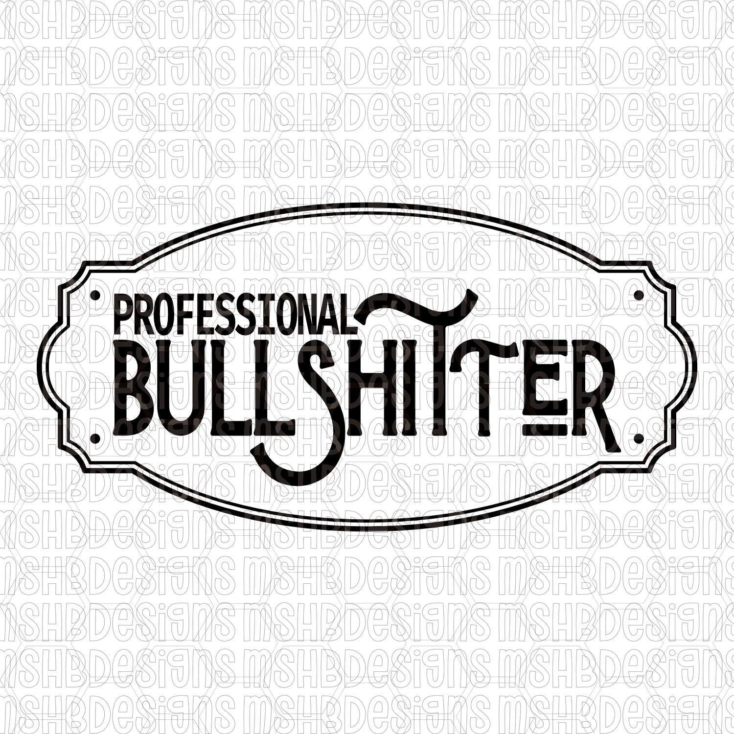 No Bullshit Sign - Etsy