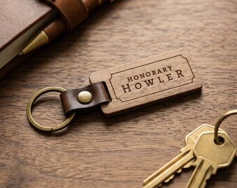 Honorary Howler Keychain | Red Rising Inspired | Book Series Literary Gift for Readers & Book Lovers