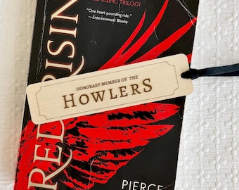 Honorary Member of the Howlers Bookmark | Red Rising Inspired | Book Series Literary Gift for Readers & Book Lovers