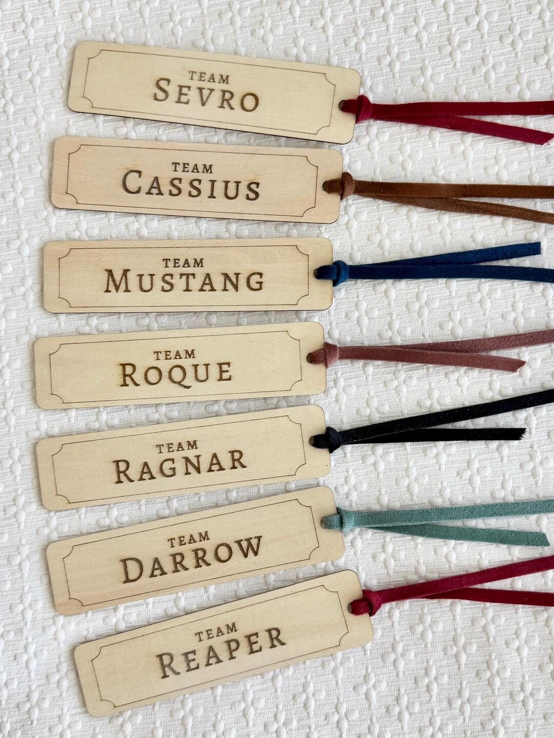 Red Rising Inspired Bookmarks | Book Series Literary Gift for Readers ...