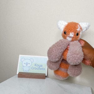 Crochet Red Panda | Weighted