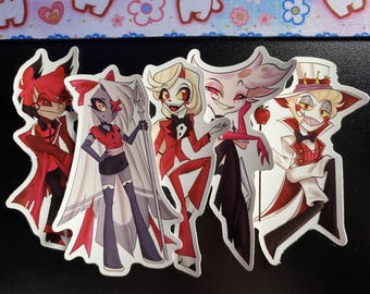 Hazbin Hotel Stickers V1