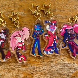 Hazbin Hotel Keychains V2