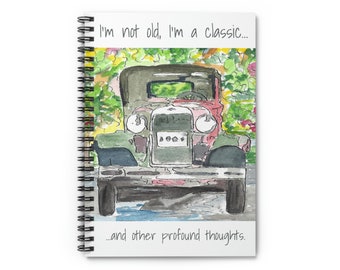 I'm a Classic Spiral Journal Notebook