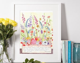 God Works for Good Print from The Redeemer Project by Barbara German