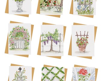 ALL 9 Notecards from 'The Trellis Effect'