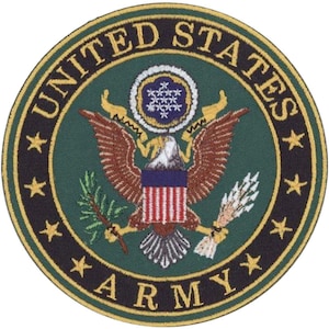 Application army logo patch image 2