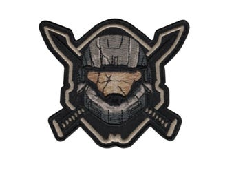 ODST Reach Legendary Noble 6 Tactical Patch [3.50 inch - Hook Fastener Backing - LEG2]