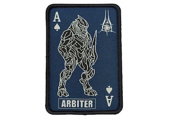 Arbiter Tactical Patch 3.5x2.5 Hook Fastener and Loop Patch HL13