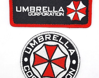 Umbrella Company Costume Patch [2PC - Hook Fastener Backing]