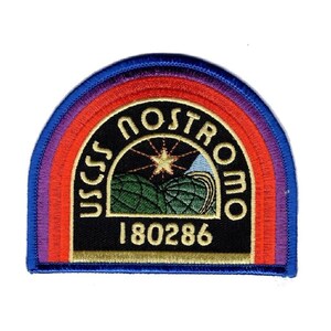 Alien u.s.c.s.s. nostromo crew shoulder patch iron on patch (yn1)