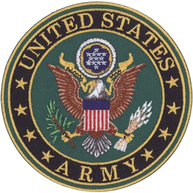 Application army logo patch image 1